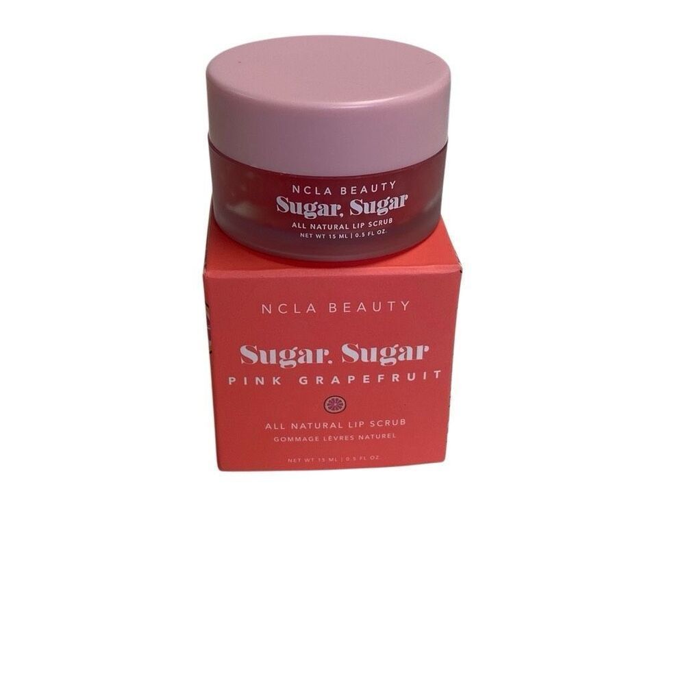NCLA Beauty- Sugar, Sugar Pino Grapefruit‎ Lip Scrub NIB